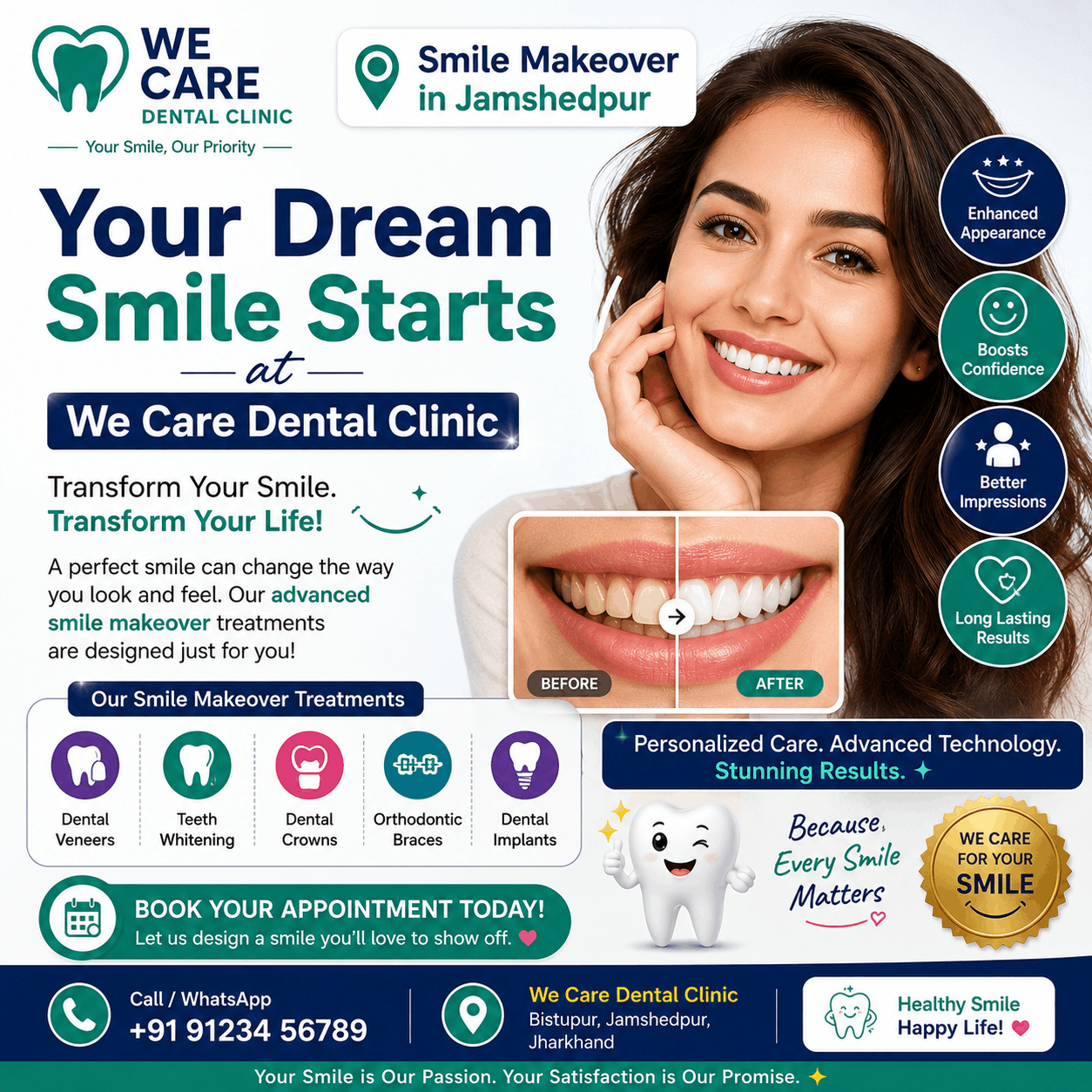Smile Makeover in Jamshedpur